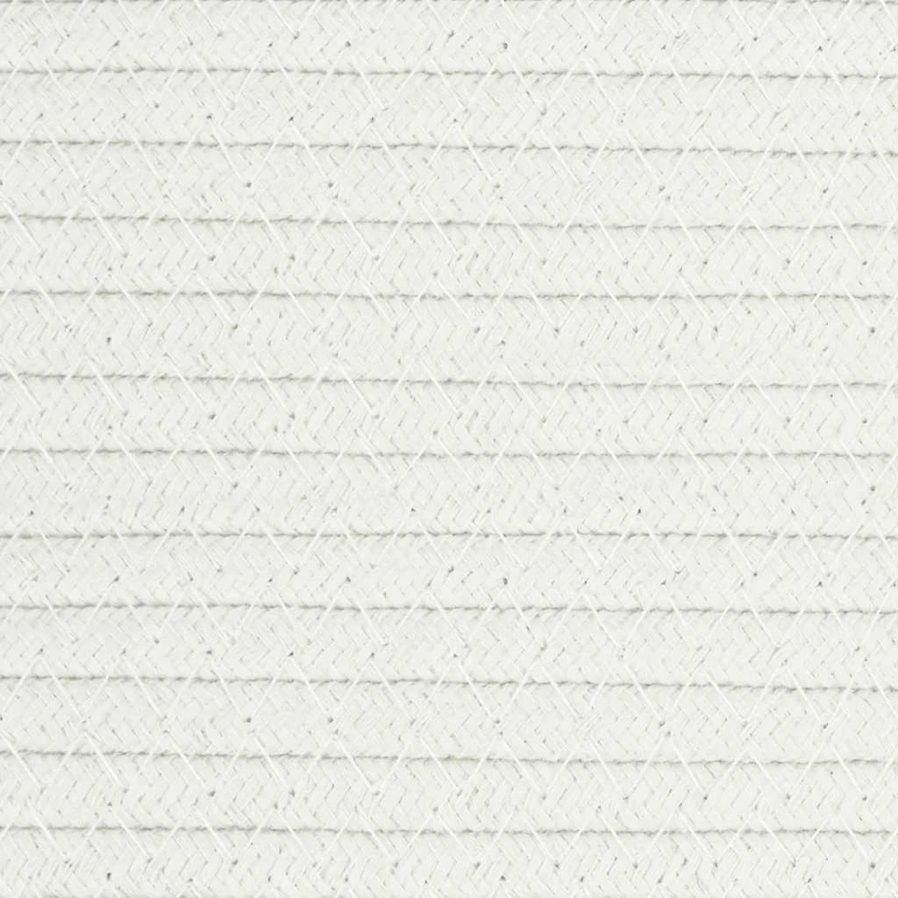 Krepšys daiktams, rudos ir baltos spalvos, 40x35cm, medvilnė