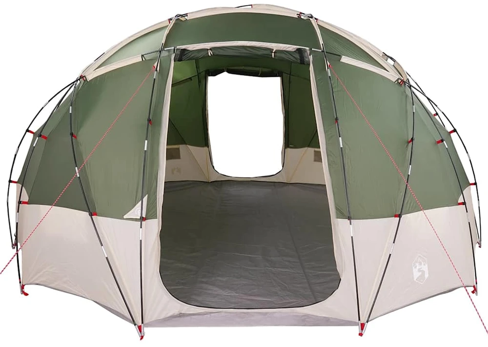Kupolinis palapinė su stogu Žalia 475 x 475 x 235 cm tafta