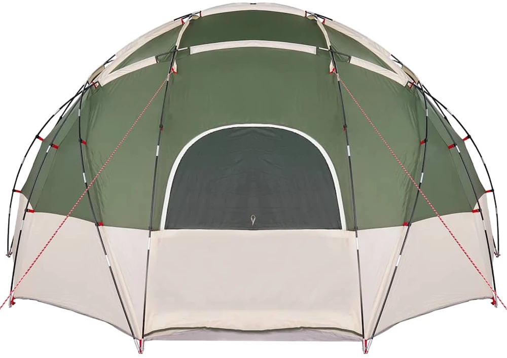 Kupolinis palapinė su stogu Žalia 475 x 475 x 235 cm tafta