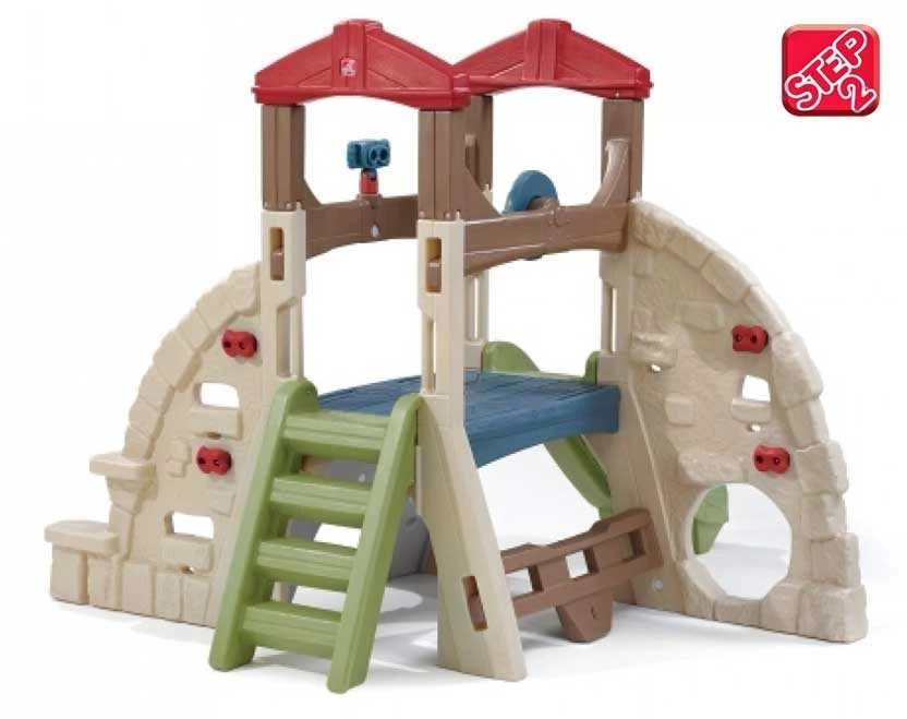 Laipiojimo uola su čiuožykla STEP2