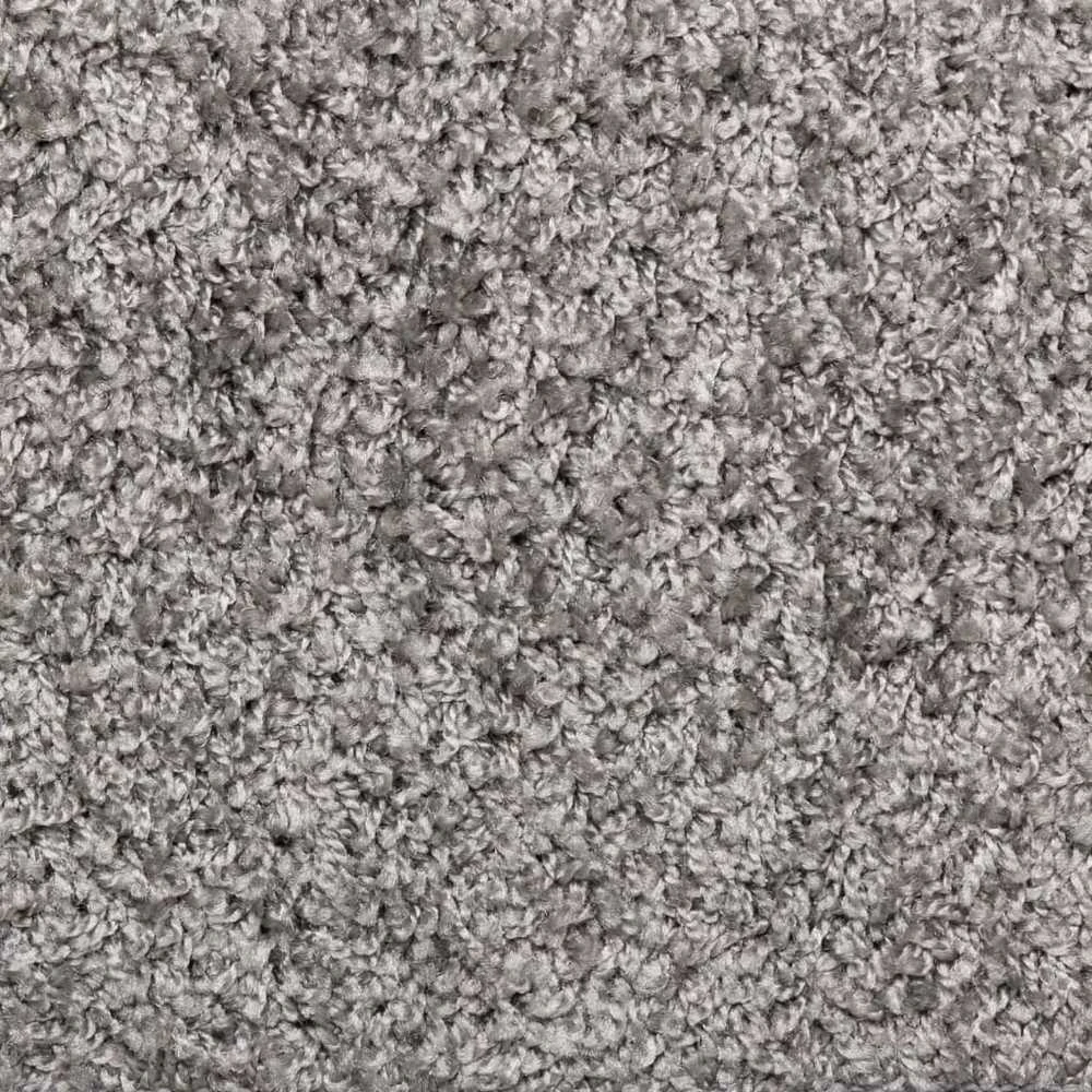 Laiptų kilimėliai, 10vnt., pilkos spalvos, 65x21x4cm