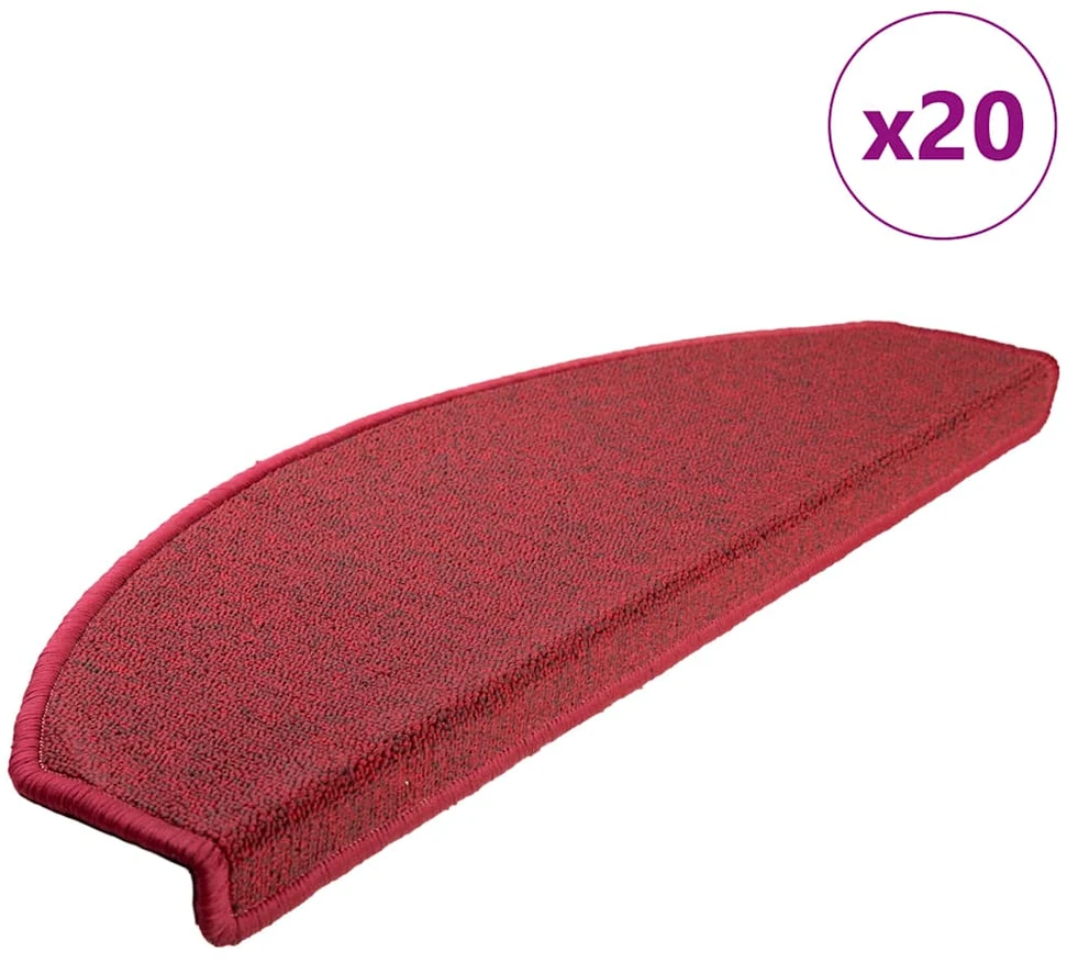 Savaime prilipantys laiptų kilimėliai 20 vnt. 65 x 24 x 4 cm