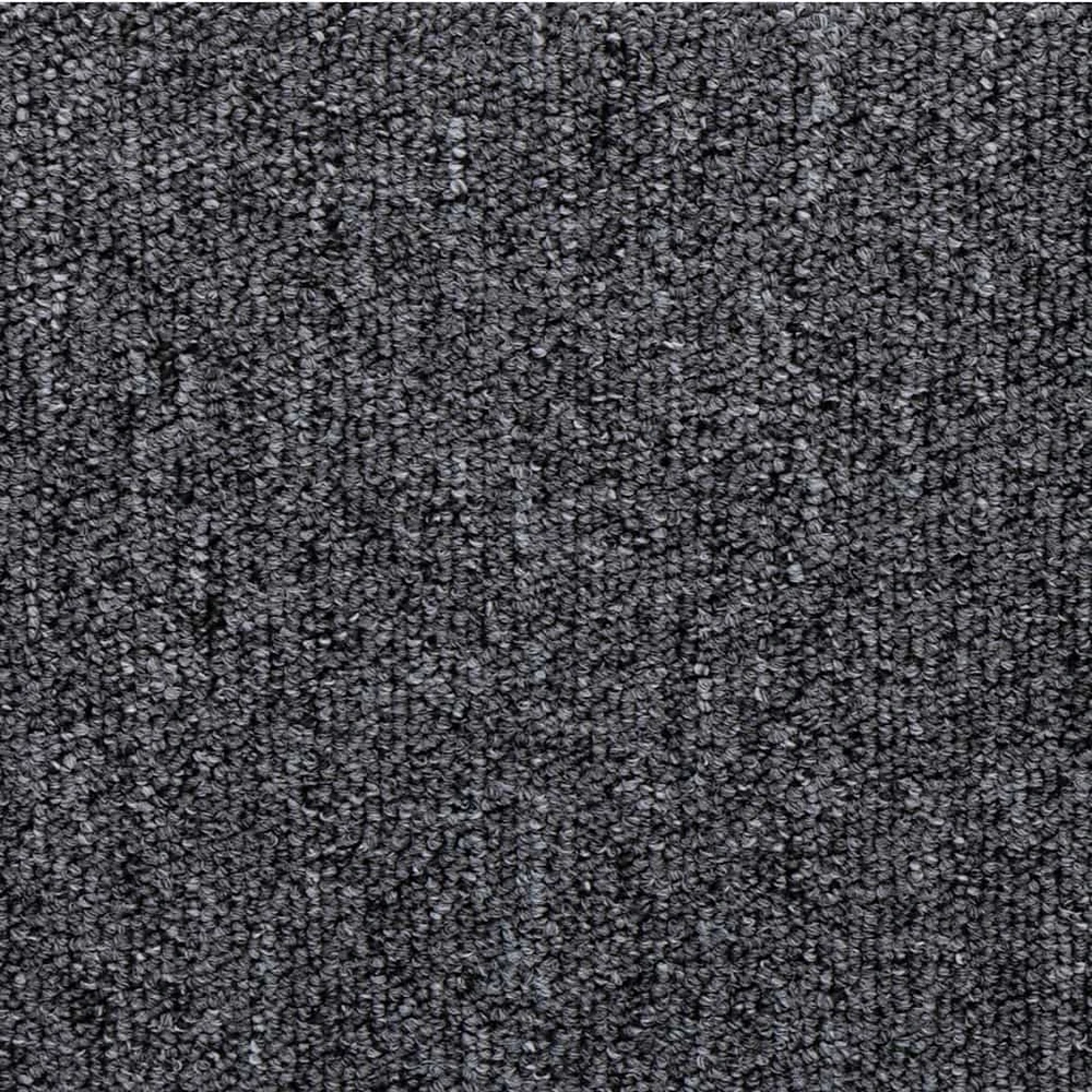 Laiptų kilimėliai, 30 vnt., 65x21x4 cm, tamsiai pilki, stačiakampiai kraštai