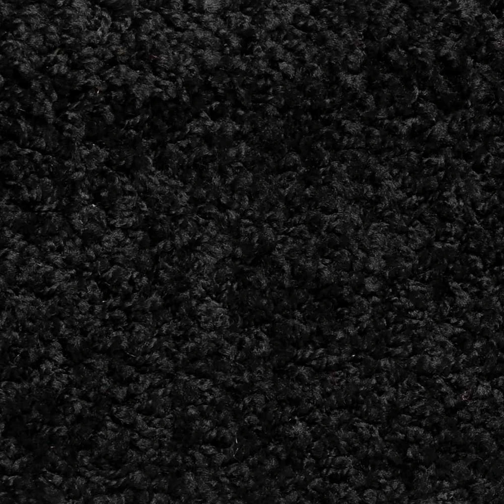 Laiptų kilimėliai, 30 vnt., juodi, 56x17x3 cm, pusapvaliai