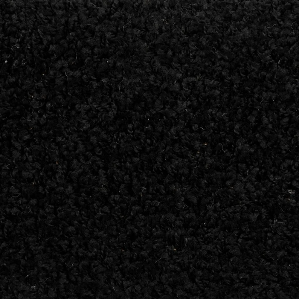 Laiptų kilimėliai, 30 vnt., juodi, 65x21x4 cm, dideli, pusapvaliai