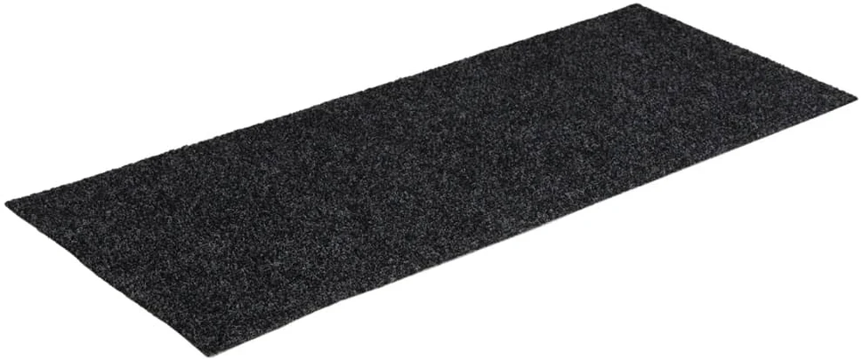 Lipnūs laiptų kilimėliai, 15vnt., pilki, 60x25cm, stačiakampiai