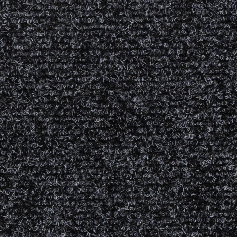 Lipnūs laiptų kilimėliai, 15vnt., pilki, 76x20cm, stačiakampiai