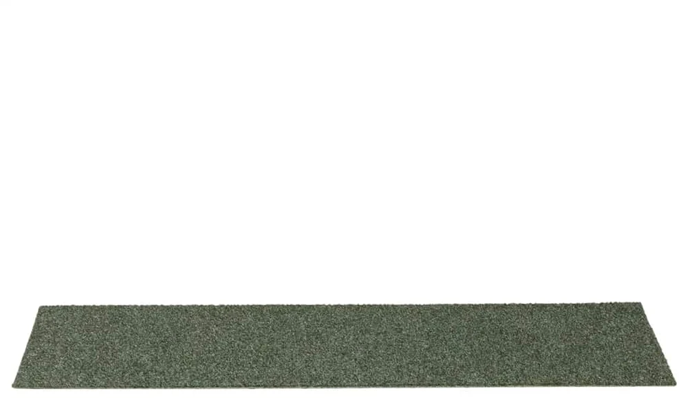 Lipnūs laiptų kilimėliai, 15vnt., žali, 76x20cm, stačiakampiai