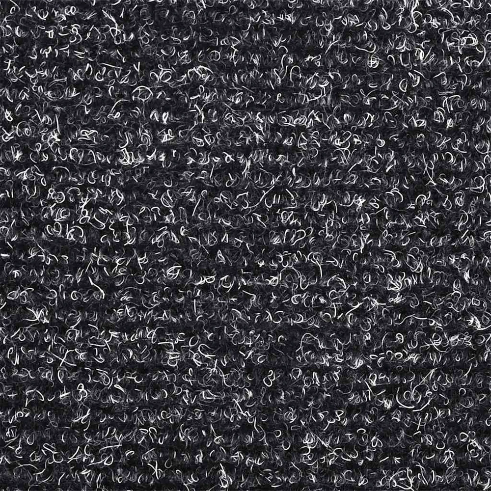 Laiptų kilimėliai, lipnūs, 20 vnt., 56x17x3 cm, tamsiai pilki, pusapvaliai