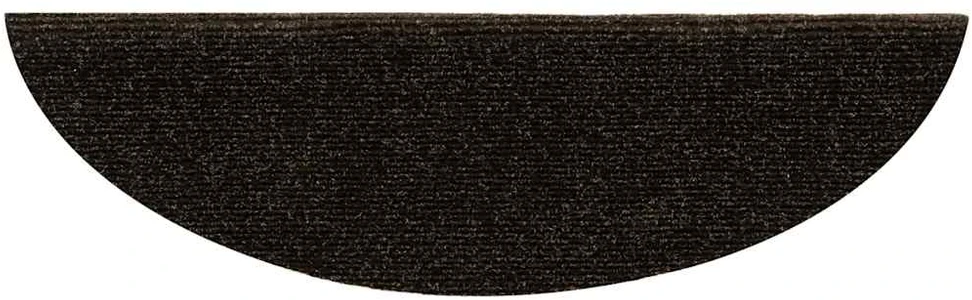 Laiptų kilimėliai, lipnūs, 30 vnt., 56x17x3 cm, tamsiai rudi, pusapvaliai