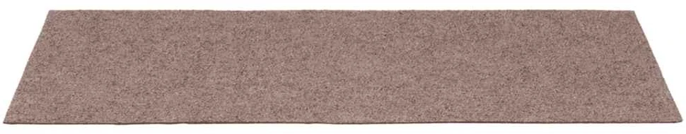 Laiptų kilimėliai, lipnūs, 30 vnt., 60x25 cm, šviesiai rudi, stačiakampiai