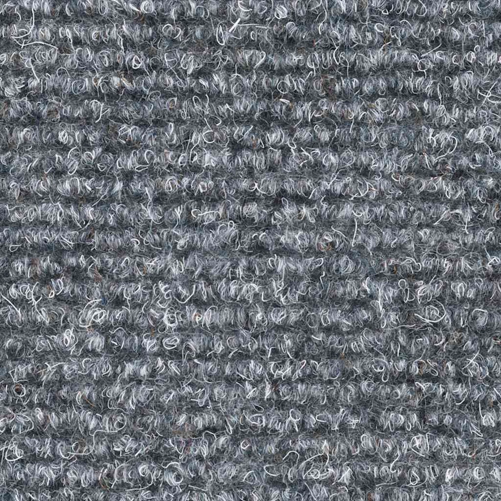 Laiptų kilimėliai, lipnūs, 30 vnt., 65x21x4 cm, šviesiai pilki, pusapvaliai, dideli