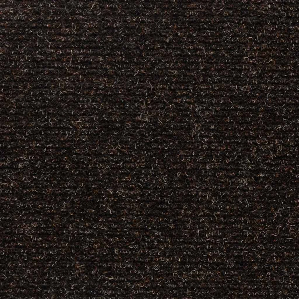 Laiptų kilimėliai, lipnūs, 30 vnt., 76x20 cm, tamsiai rudi, stačiakampiai
