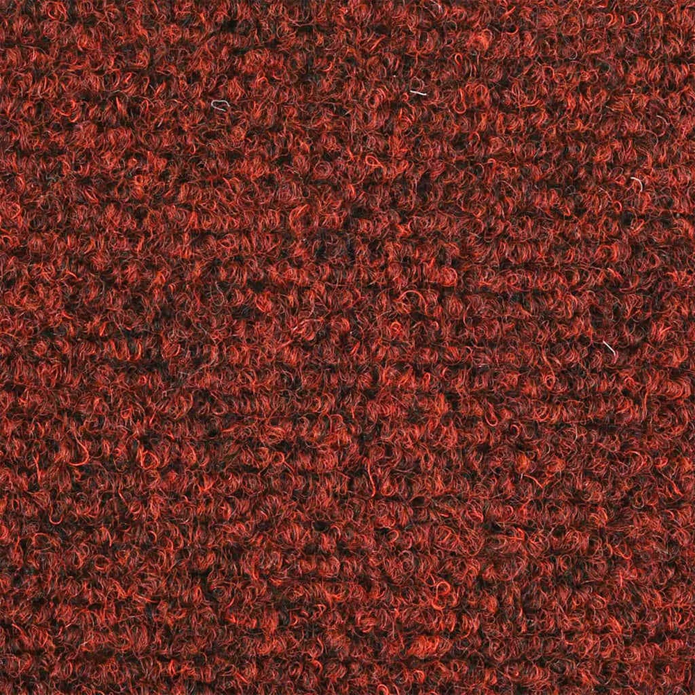 Laiptų kilimėliai, lipnūs, 30 vnt., 76x20 cm, bordo raudoni, stačiakampiai