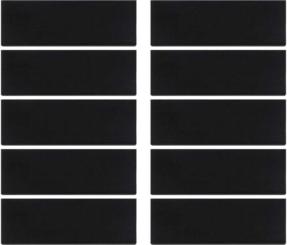 Laiptų pakopos, 10vnt., 25x75cm, guma