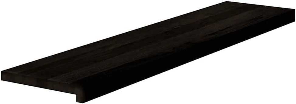Laiptų pakopos, 12 vnt., rudai juodos, 110x30x2 cm, ąžuolo
