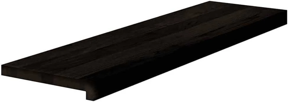 Laiptų pakopos, 12 vnt., rudai juodos, 90x25x2 cm, ąžuolo