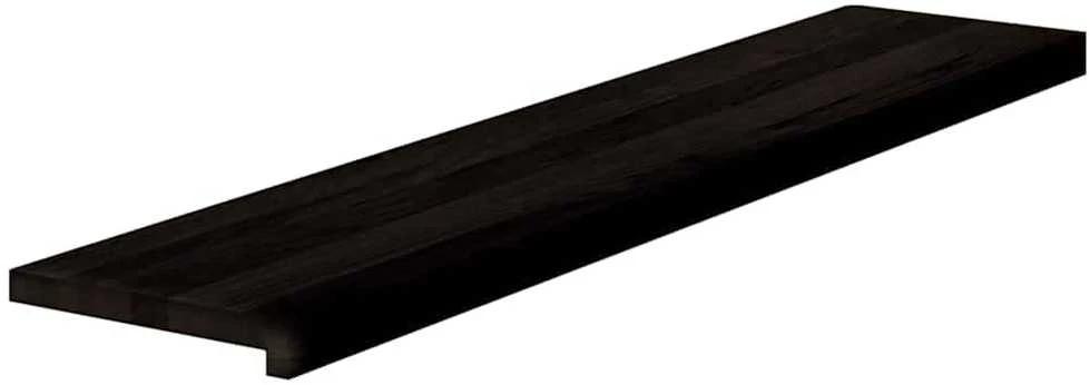 Laiptų pakopos, 16 vnt., tamsiai rudas, 120x25x2 cm, ąžuolo