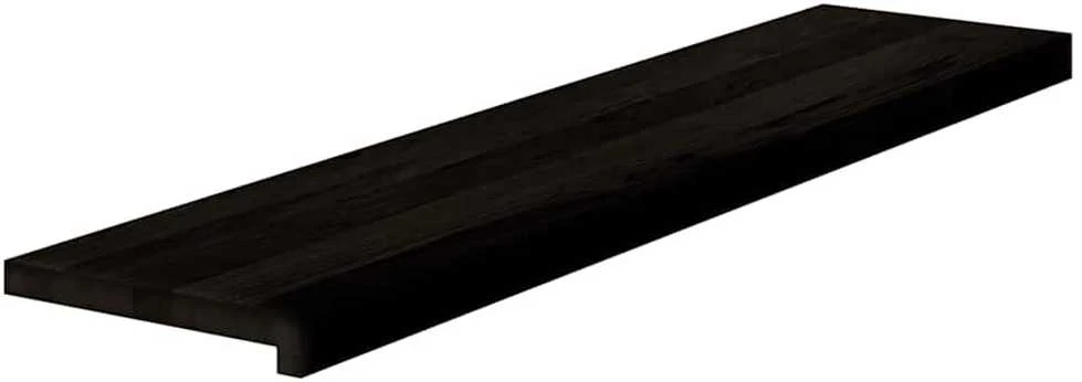 Laiptų pakopos, 2 vnt., rudai juodos, 110x30x2 cm, ąžuolo