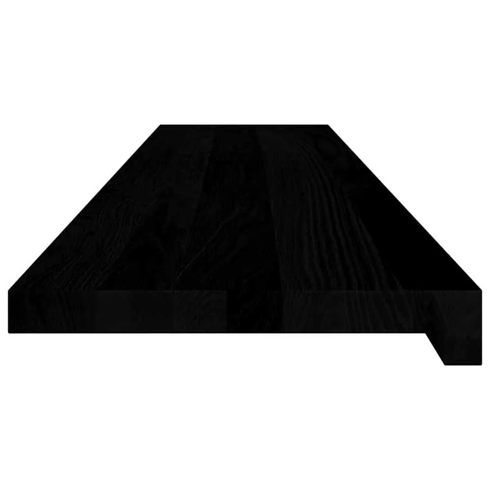 Laiptų pakopos, 2 vnt., rudai juodos, 120x25x2 cm, ąžuolo