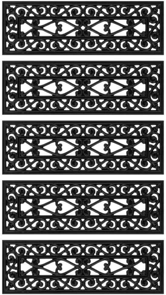 Laiptų pakopos, 5vnt., 25x75cm, guma