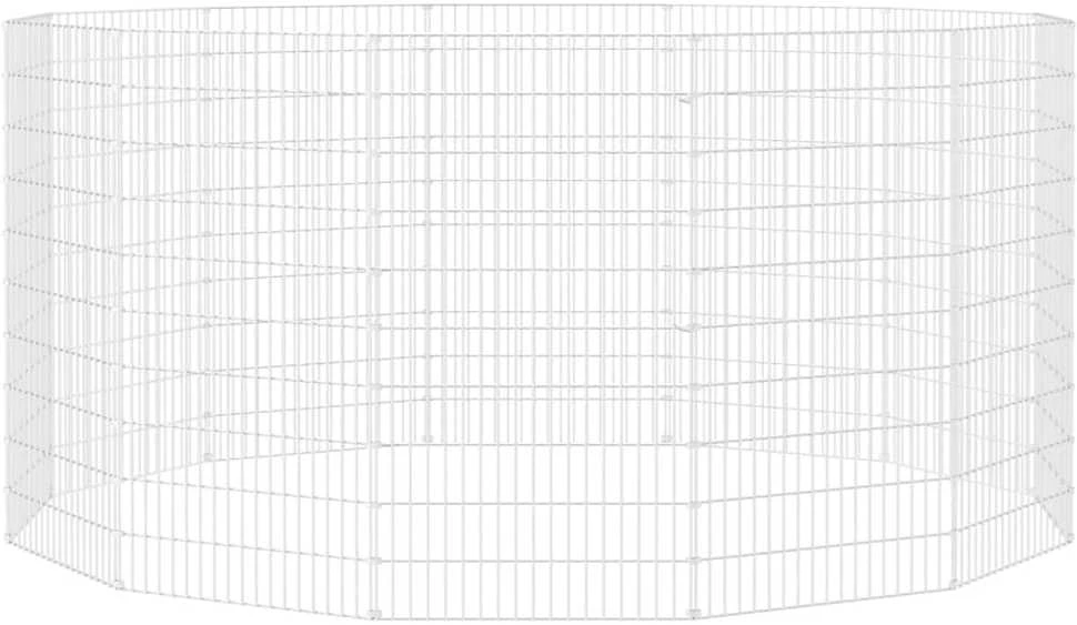 Aptvaras gyvūnams, 12 segmentų, 54x100cm, galvanizuota geležis