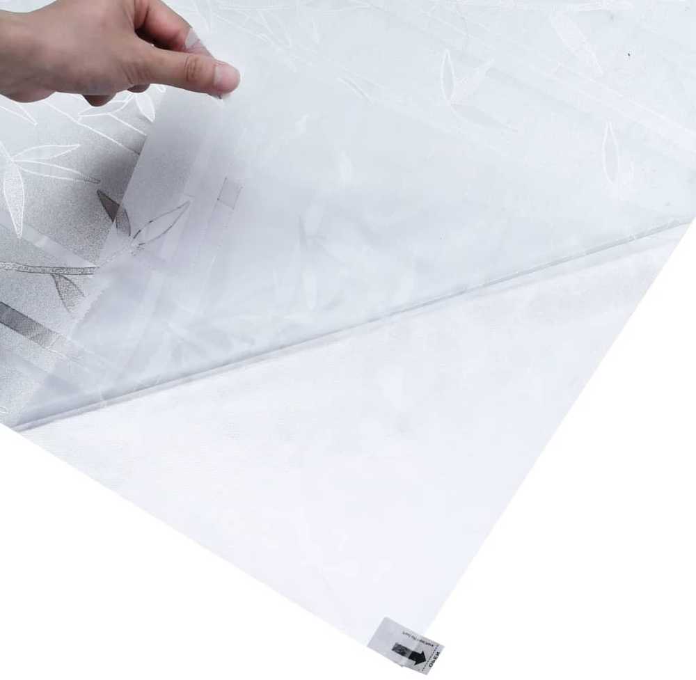 Langų plėvelė, 90x500cm, PVC, matinė, bambuko raštas