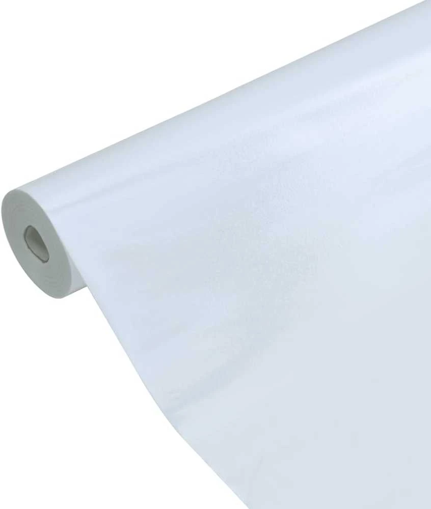 Langų plėvelė, skaidri balta, 90x2000cm, PVC, statinė, matinė
