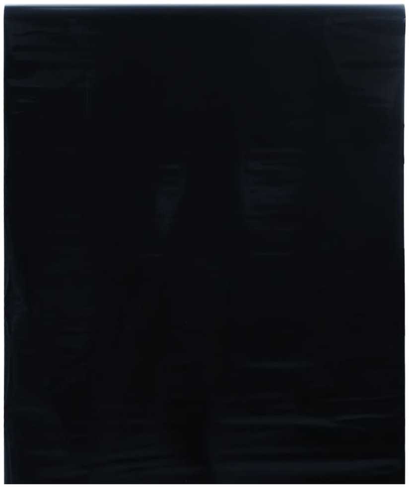 Langų plėvelė, juoda, 60x500cm, PVC, statinė, matinė