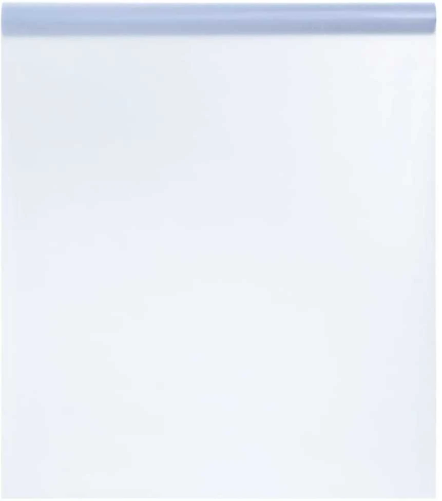 Langų plėvelė, skaidri pilka, 90x2000cm, PVC, statinė, matinė