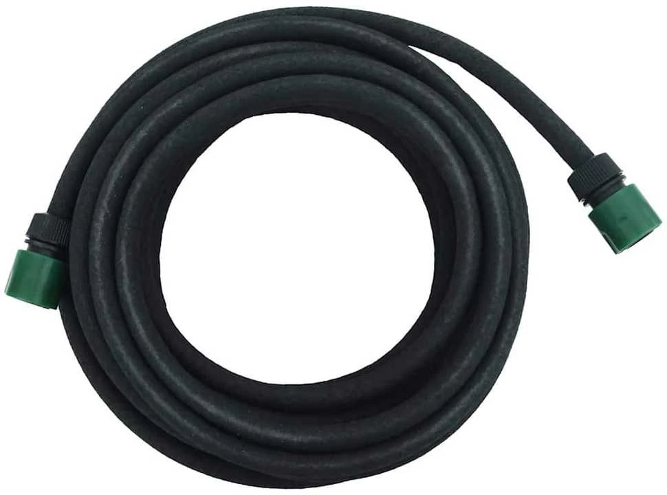 Lašelinio sodo laistymo žarna, juodos spalvos, 0,6", 10m, guma