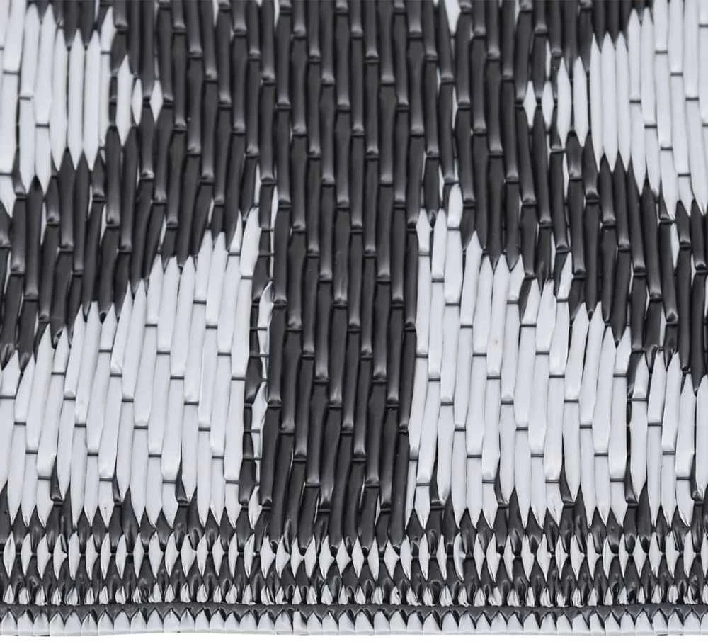 Lauko kilimas, juodos spalvos, 140x200cm, PP