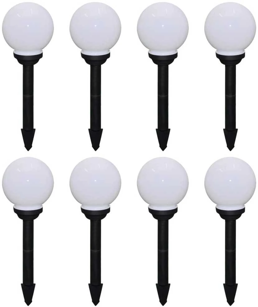Lauko LED šviest. takeliui, 8vnt, 15cm, su įsmeig. kuoliuku