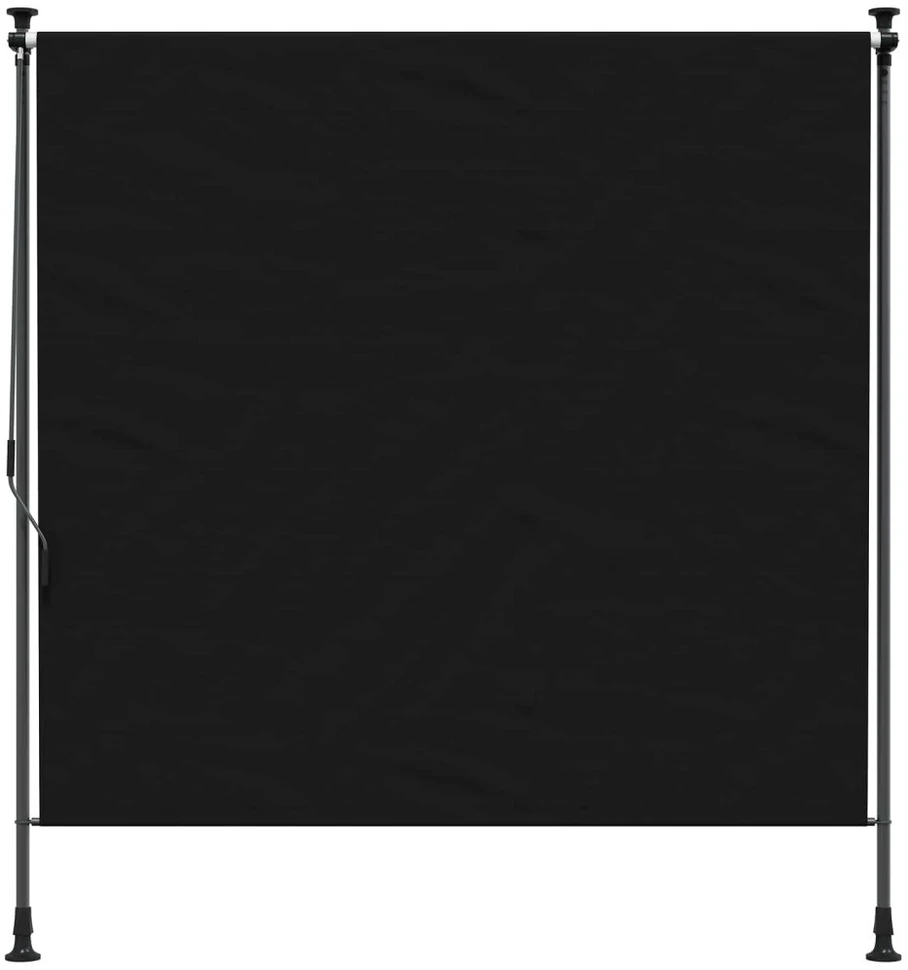 Lauko Ritininė Žaliuzė Juoda 120 x 270 cm
