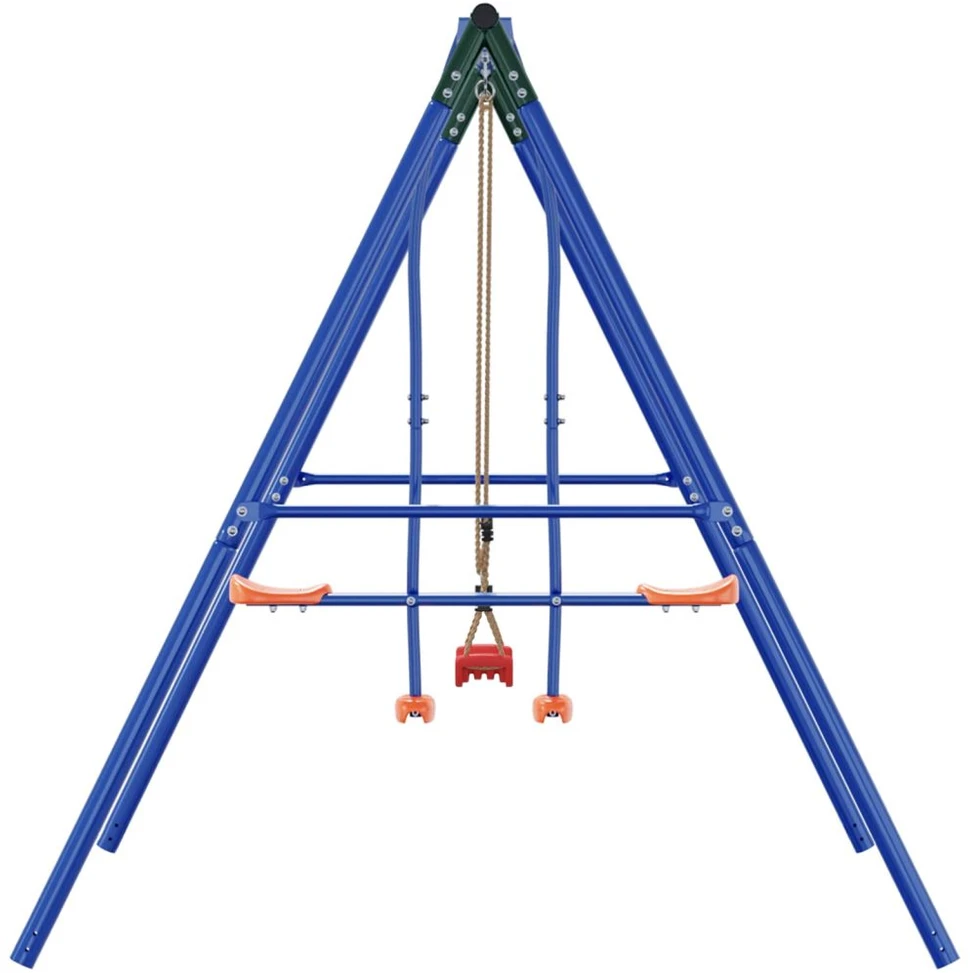 Lauko sūpynių rėmas su glideriu, skirtas iki 3 vaikų