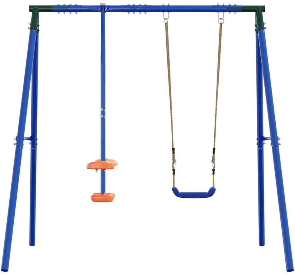 Lauko sūpynių rėmas su glideriu, skirtas iki 3 vaikų