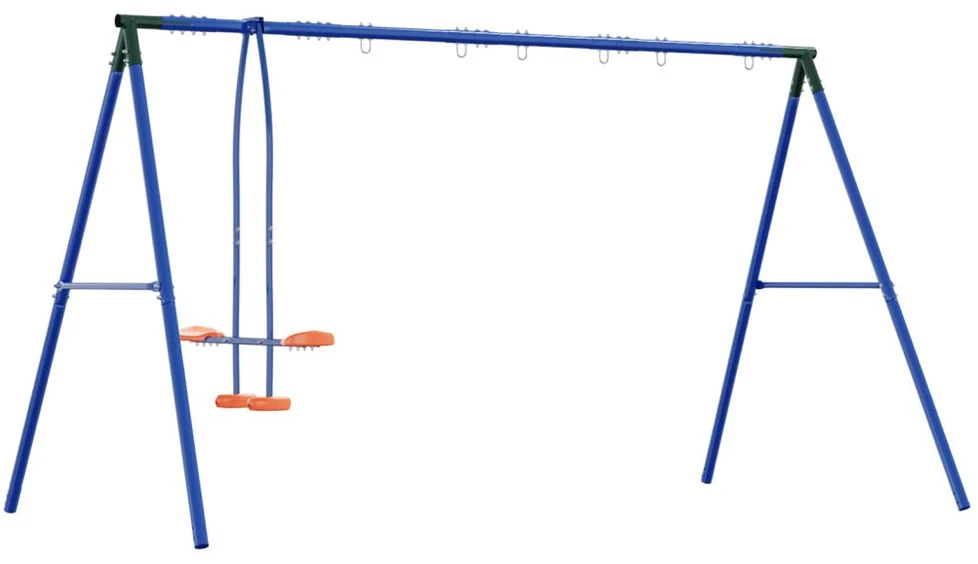 Lauko sūpynių rėmas su supimo kėde skirtas iki 5 vaikų