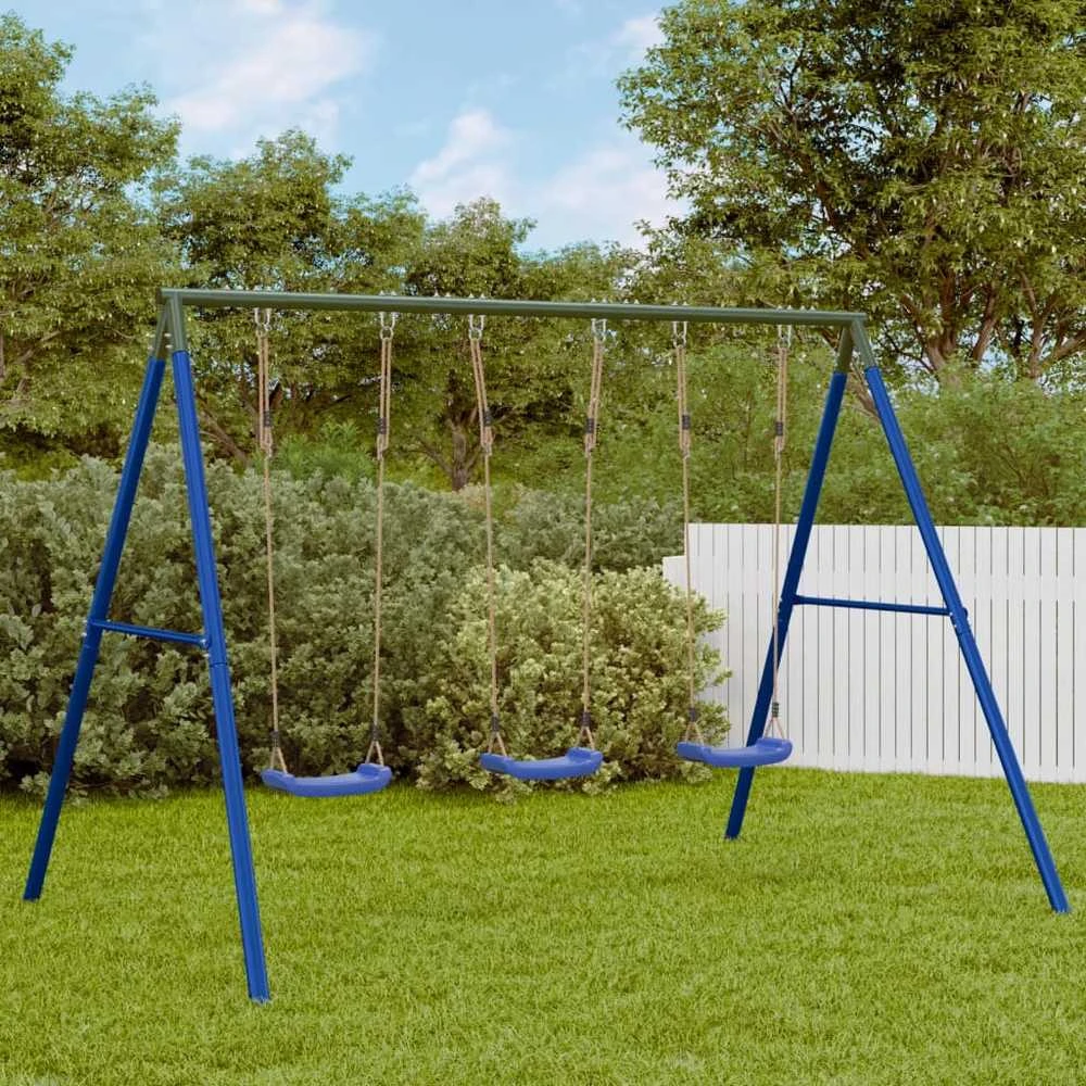 Lauko vaikiškų sūpynių rėmas plotis 273,5 x aukštis 185 cm