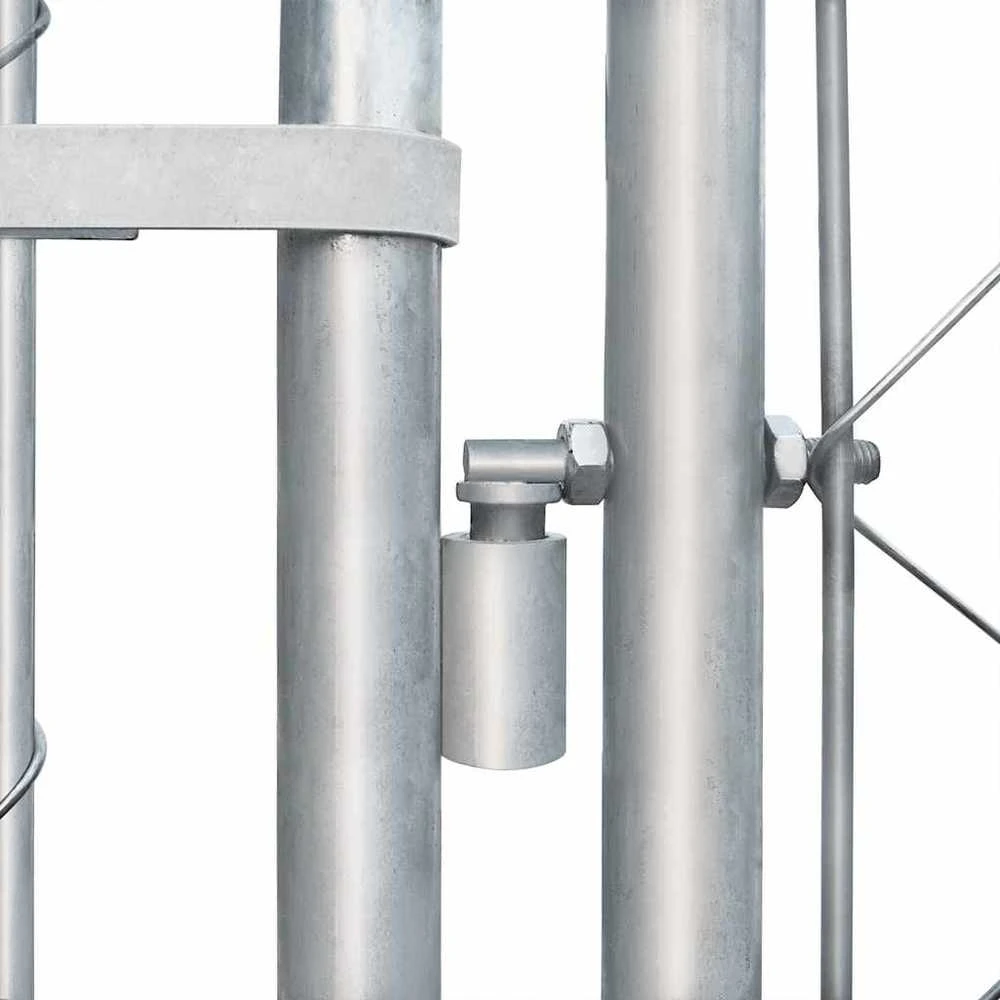 Lauko voljeras šunims, 4x4x1m, galvanizuotas plienas
