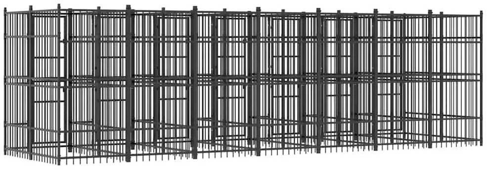 Lauko voljeras šunims, plienas, 12,9m²