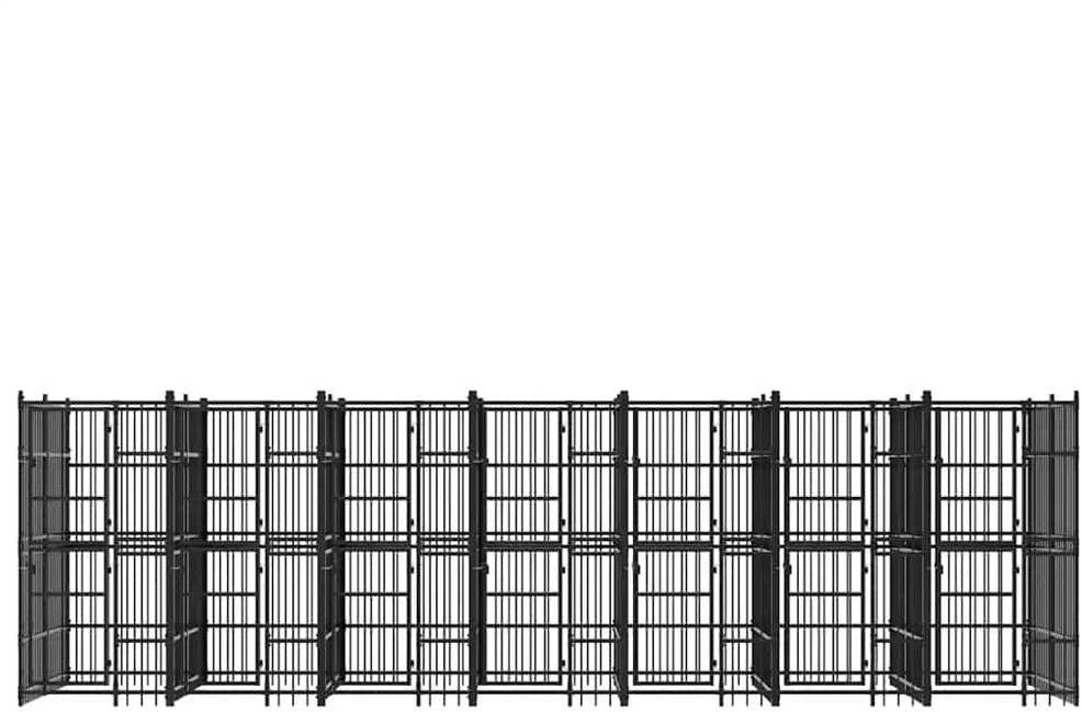 Lauko voljeras šunims, plienas, 12,9m²