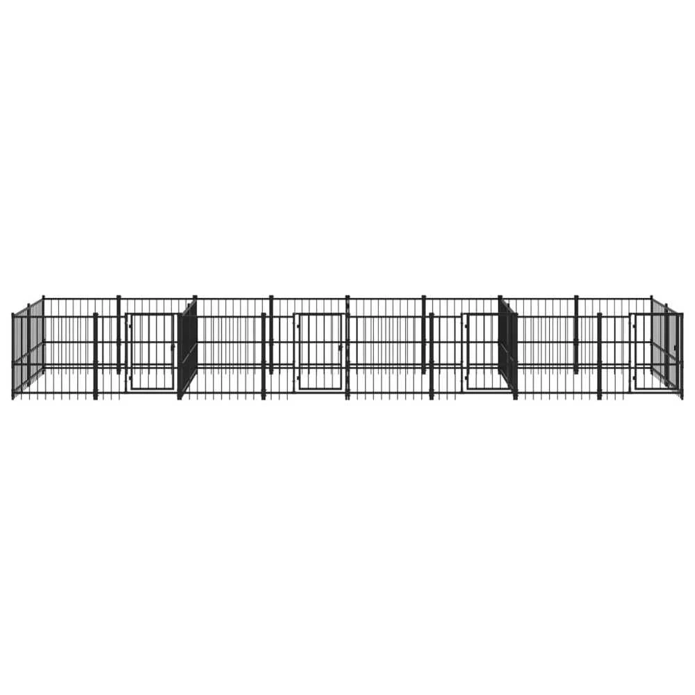 Lauko voljeras šunims, plienas, 15,02m²
