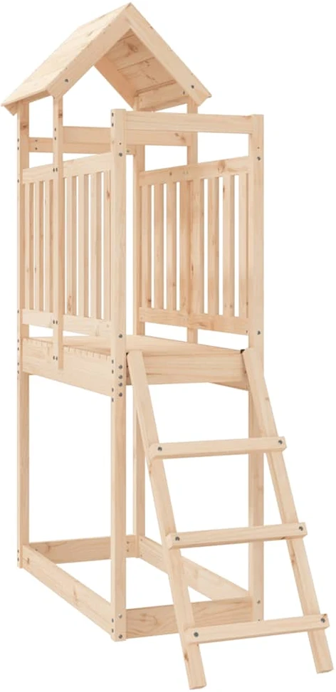 Lauko žaidimų aikštelės komplektas, 53x110x214cm, pušis