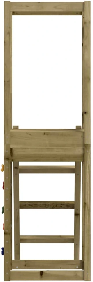 Lauko žaidimų aikštelės komplektas, 53x46,5x169cm, pušis