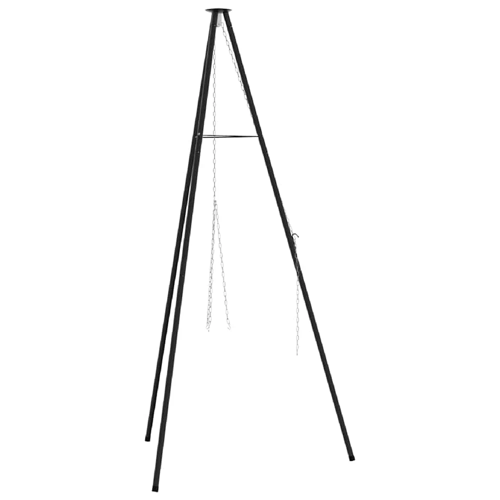 Laužavietės trikojis Juoda 92 x 92 x 151,5 cm Plienas