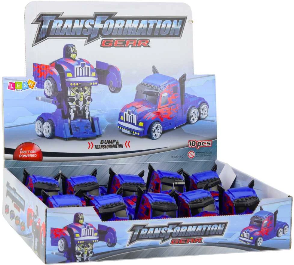 Cieżarówka 2in1 robotinis sunkvežimis mėlynas