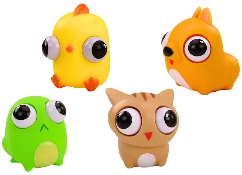 Lean Toys Linksmasis Monstras – Antistresinis Žaislas