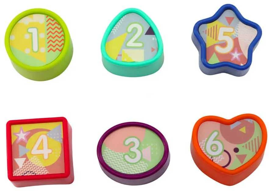 Lean Toys Daugiafunkcis edukacinis kubas 7 viename su garsais ir šviesomis