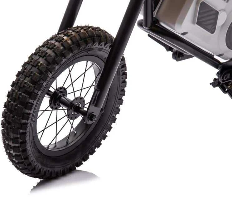 Elektrinis krosinis motociklas Lean Cars A9901, geltonas