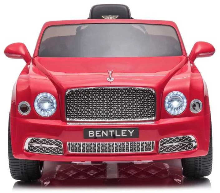 Lean Cars Vienvietis elektromobilis Bentley Mulsanne Lean Car, raudonas